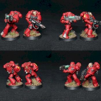 Blood Angels Space Marines Plasmagun Melter by Ardhir