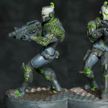 Myrmidon with Combi Rifle by ziabella