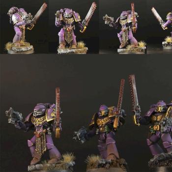 Space Marine Emperor's Children by Andrzej