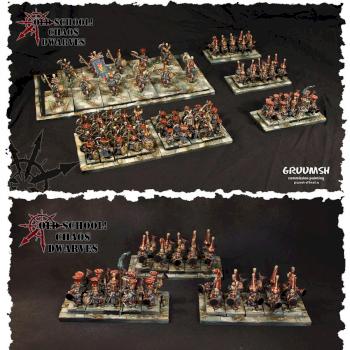 Red Chaos Dwarfs army (part 1) by Gruumsh