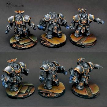 Space Marine Centurion Squad by Wermilion