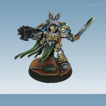 Blood Angels Space Hulk Terminator Sergeant Lorenzo by aurelio