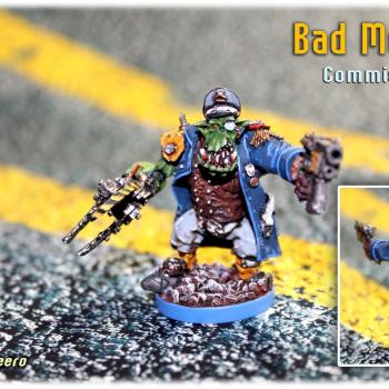 Ork Commisar by Venoise