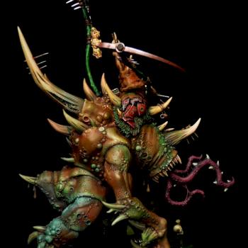 Morbidex Nurgle Lord on Maggoth by slawek