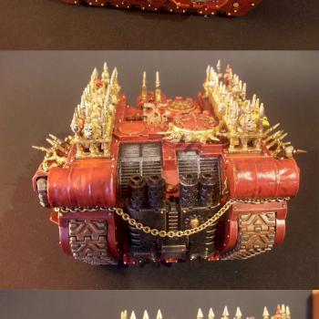 Land Raider Khorne! by werwolf45