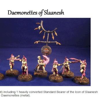 Daemonettes of Slaanesh by Carnak