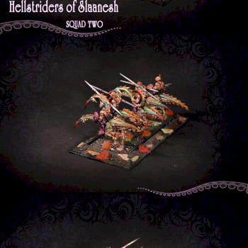 Hellstriders of Slaanesh (unit two) by Gruumsh