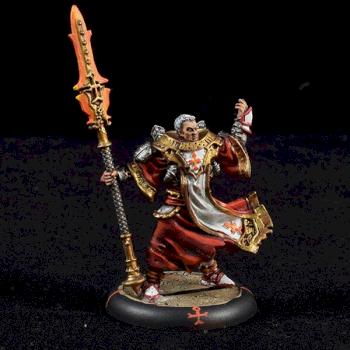 Menoth Journeyman Caster - Initiate Tristan Durant by SpeccyAU