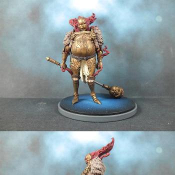 Kingdom Death Gold Smoke Knight by Danit
