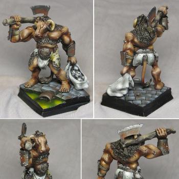 Beastmen Minotaur by stalkerminsky