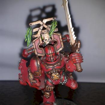 khorne berserker by thefinnster