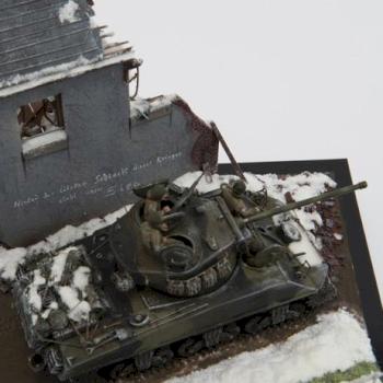 Sherman à Bastogne -2 by Corbec