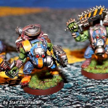 Ork Kommandos by Venoise