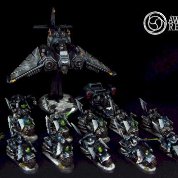 Dark Angels Ravenwing Army by Awaken Realms
