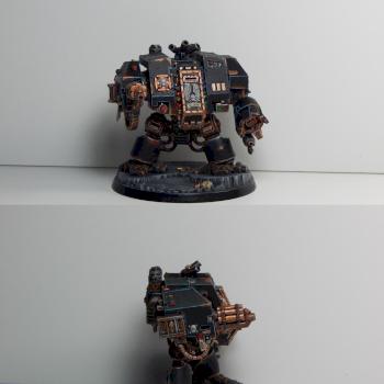 Space Marine Dreadnaught millennia old by Brother Charon