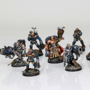 Inquisitor Coteaz warband by Moss