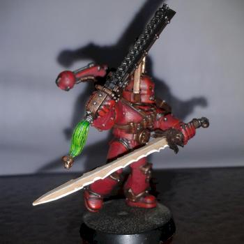 khorne berserker by thefinnster