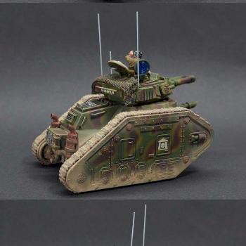 WARHAMMER 40K LEMAN RUSS BATTLE TANK EXTERMINATOR by tytan_warrior