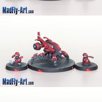 Lunokhod Sputniks by MadFlyArtStudio