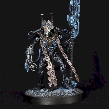 Necron Overlord by Zik