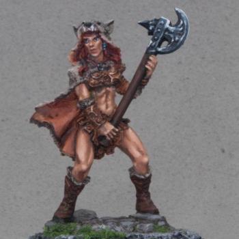 Kyrie, Female Barbarian by CocoRohan