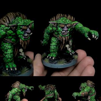 Stone troll dnd by IreMoon