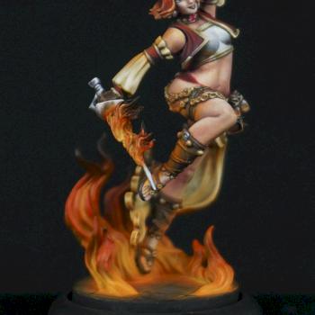 Ailena, Magic Dancer by Sisay Bogar