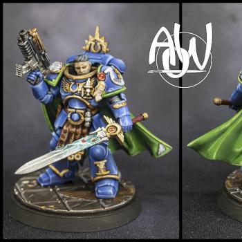 Ultramarine Captain Uriel Ventris by TheDoctor