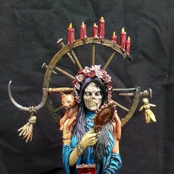 Babayagha The Black Mother - 1:10 bust by figurecase