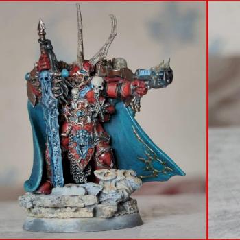 Kranon the Relentless, leader of  the Crimson Slaughter warband by Sad_Dzen
