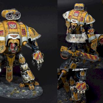 Hawkshroud 40k Knight - Garrock by Rufus1
