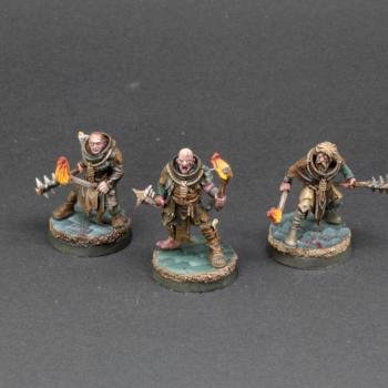 Mordheim Witch Hunter Zealots by dicker koenig