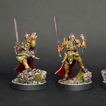 Prince Duvalle (the Crimcon Court warband) by slawek