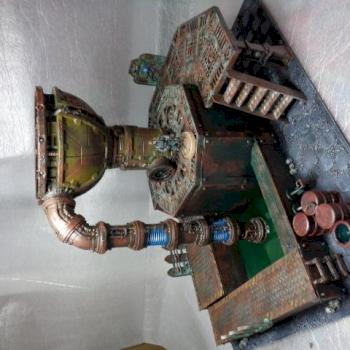 sector mechanicus alchomite stack chemical facility by thecat