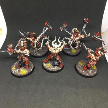 WRATHMONGERS BLADES OF KHORNE by juanlurockerman