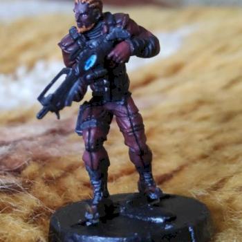 Alguacil with combi rifle by RedHerring