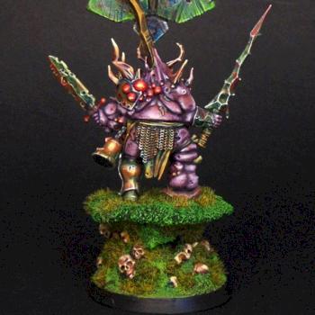 Nurgle Icon Bearer by slawek