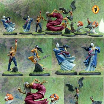 Kirai Crew Malifaux by rohatakrysa