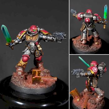 Primaris liuetenant, custom chapter by JKB.miniatures