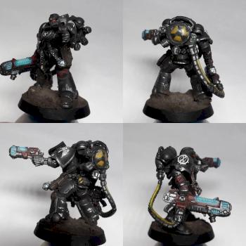 Dark Angels Dreadwing Sergeant by Achelebachele