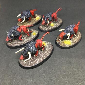 FLESH HOUNDS BLADES OFKHORNE by juanlurockerman