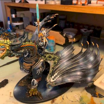 Work in progress after a year of no painting by Nighbreeze