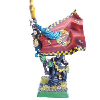 Night Goblin Battle Standard Bearer Reverse by Aurigus
