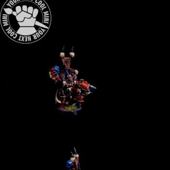 Warhammer 40k, Chaos Space Marines, Chaos Lord w power fist and combi melta by cool-minis.com