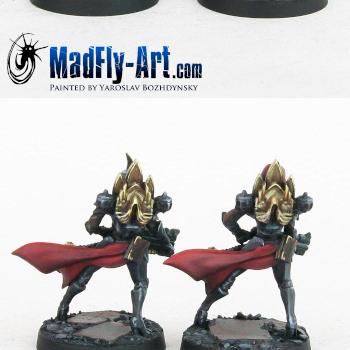 Sister Regular with Heavy Submachine Gun by MadFlyArtStudio