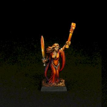 Bretonnian Sorceress on Foot by Eclipseddstny
