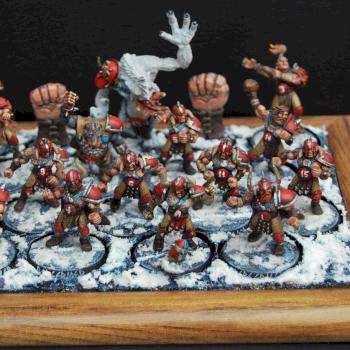 Blood Bowl NORSE Team with Tattoos by GobBoss