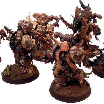 Plague Marine Squad by happylittleorc