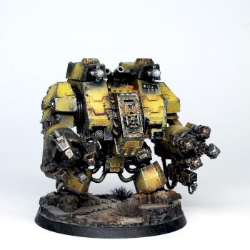 Imperial Fist Ironclad Dreadnought by ThirdEyeNuke