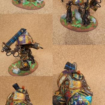 Homemade Warhammer Imperial Knight by szeli